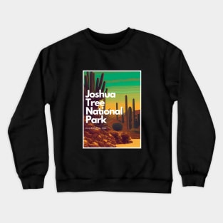 Joshua Tree National Park hike California United States Crewneck Sweatshirt